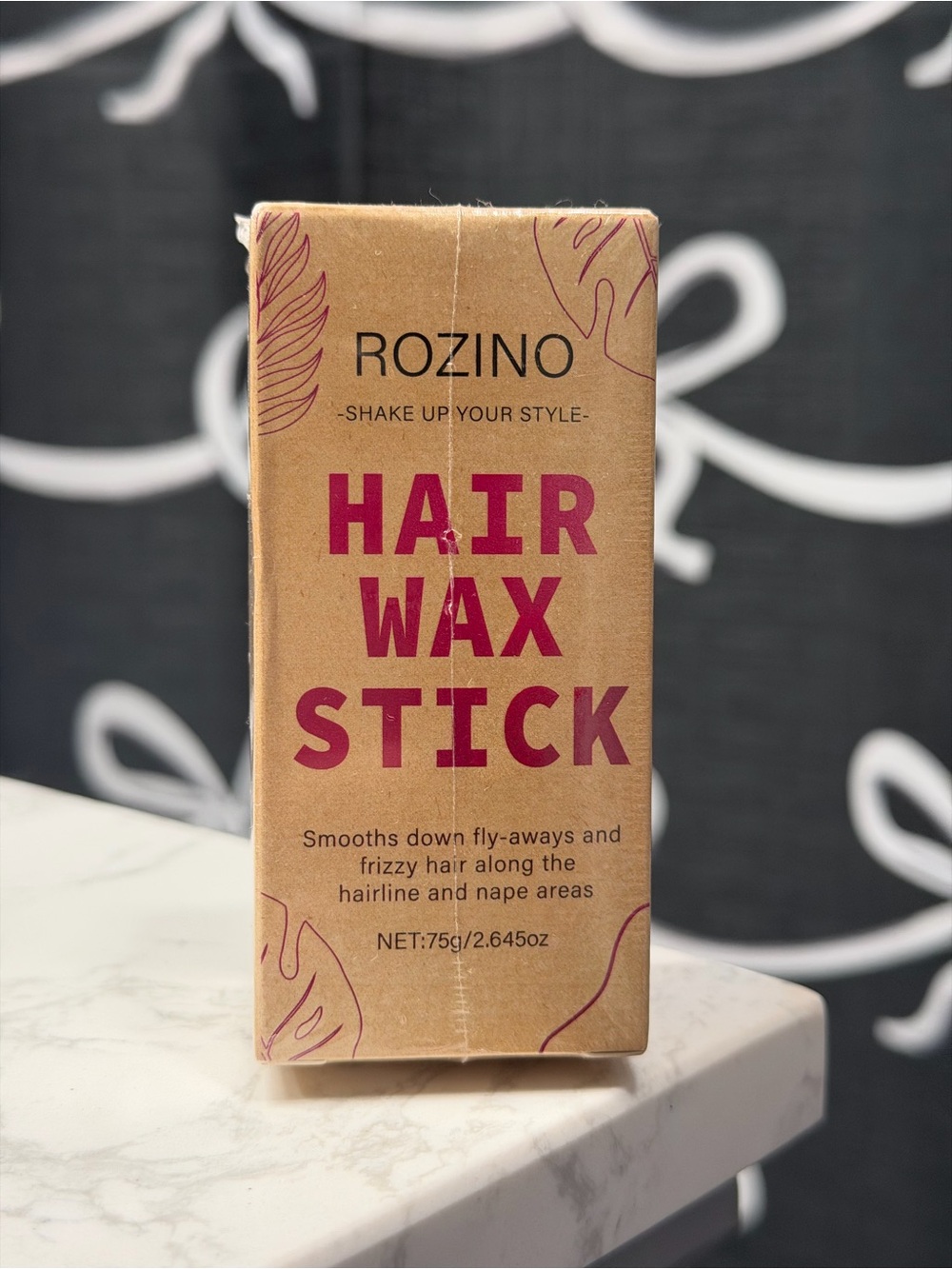 Hair Wax Stick – Brown Packaging
